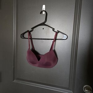 34B Plum Wireless Seamless Bra
